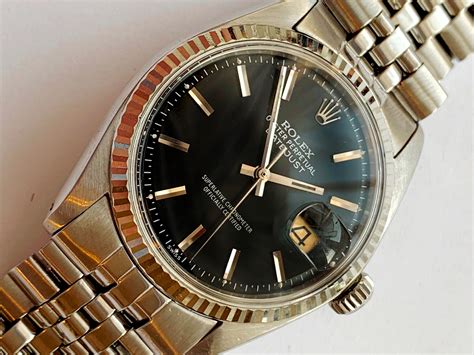 rolex mens datejust 1601 diamond|Rolex Datejust 1601 vintage.